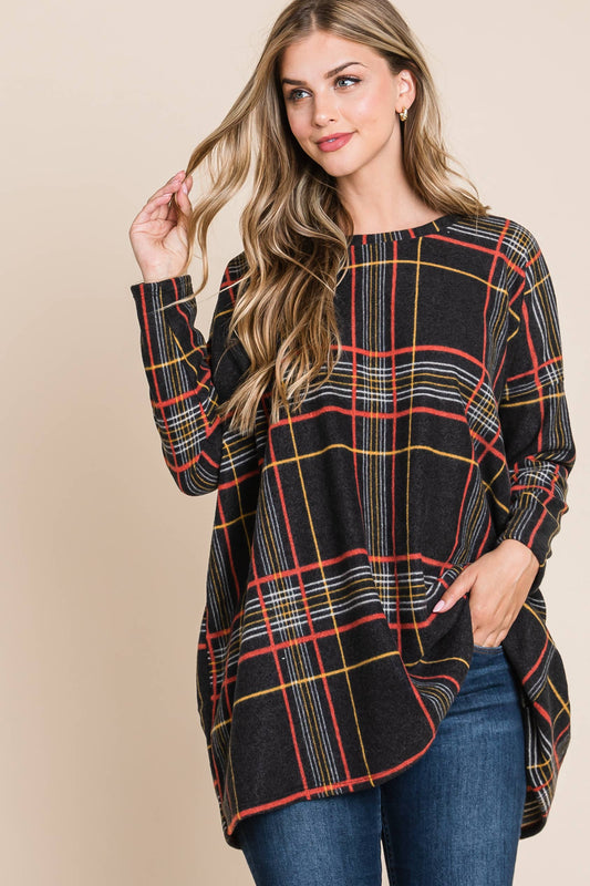 Relaxed Fit Sweater Tunic