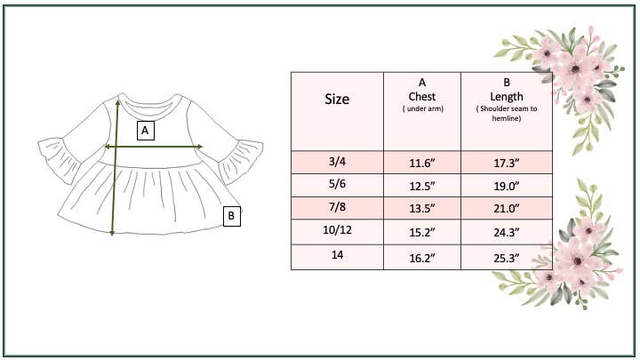 Girls' Leopard Print Babydoll Shirt