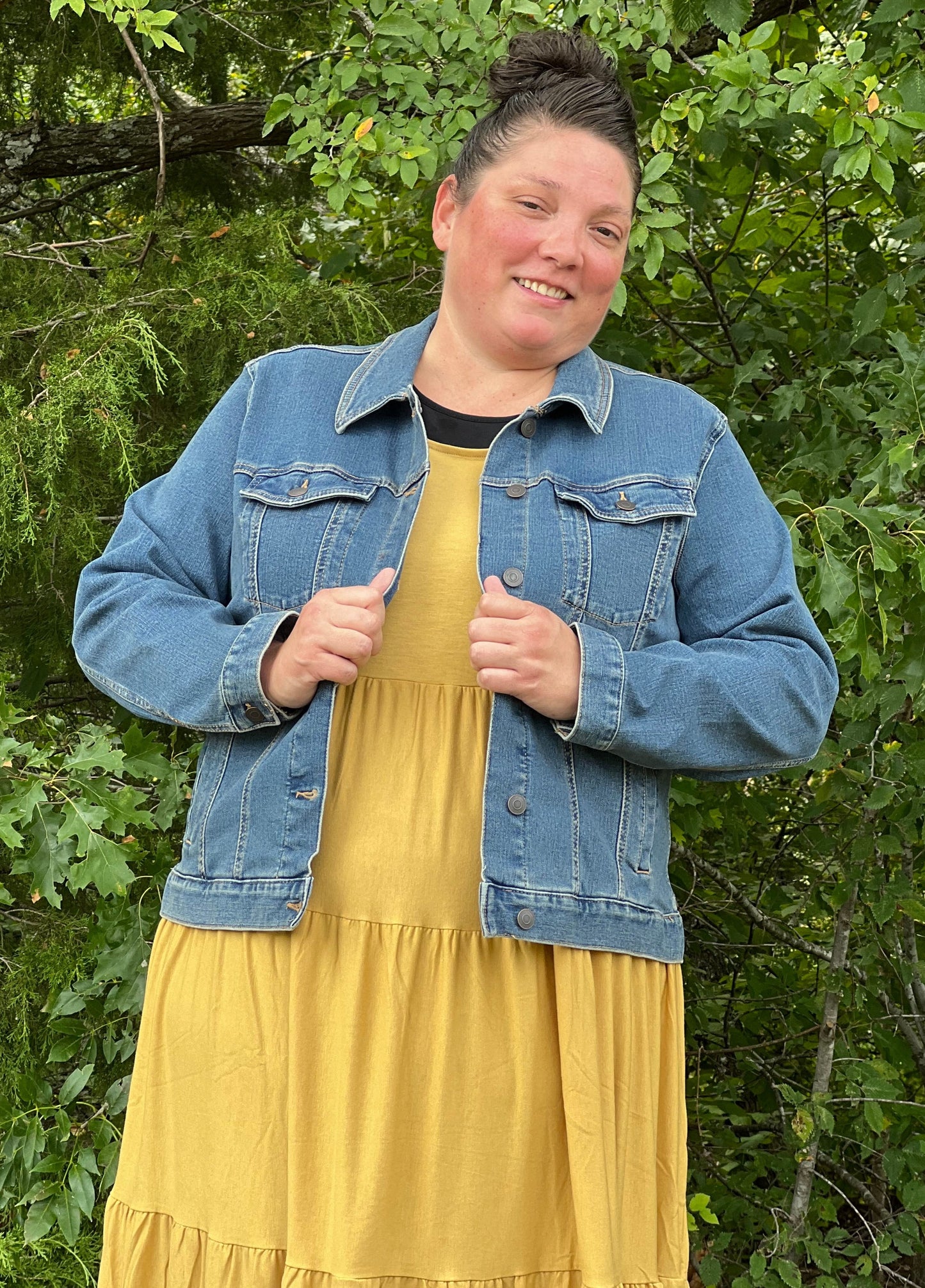 Sleeveless Tiered Midi Dress-Plus Size