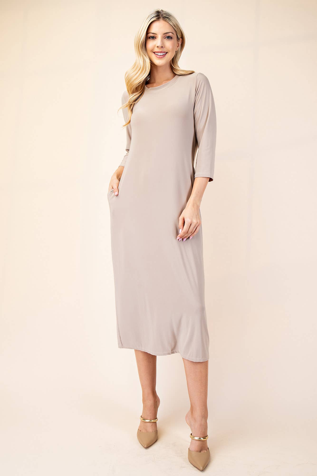 Plus-Size Layering Dress