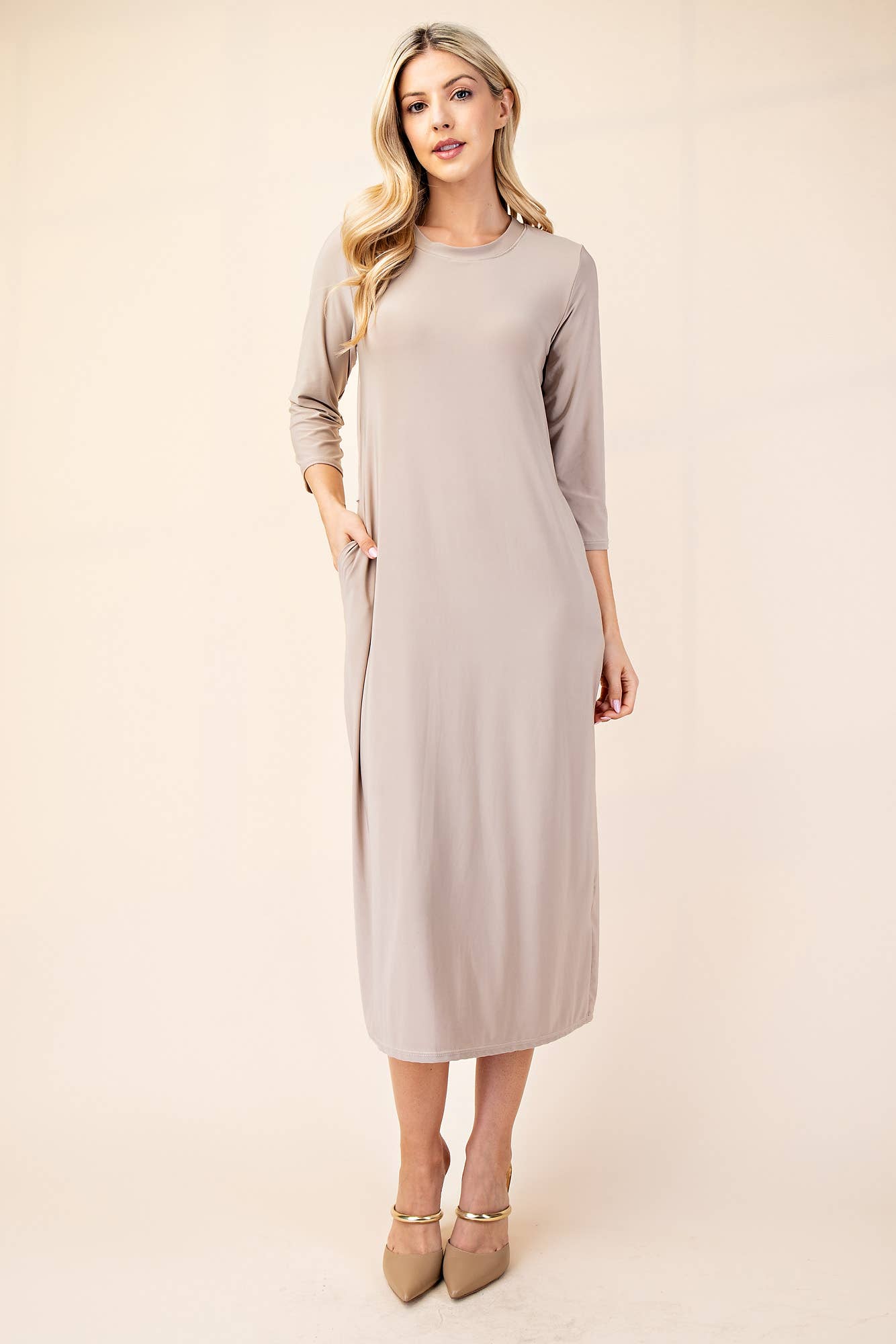 Plus-Size Layering Dress