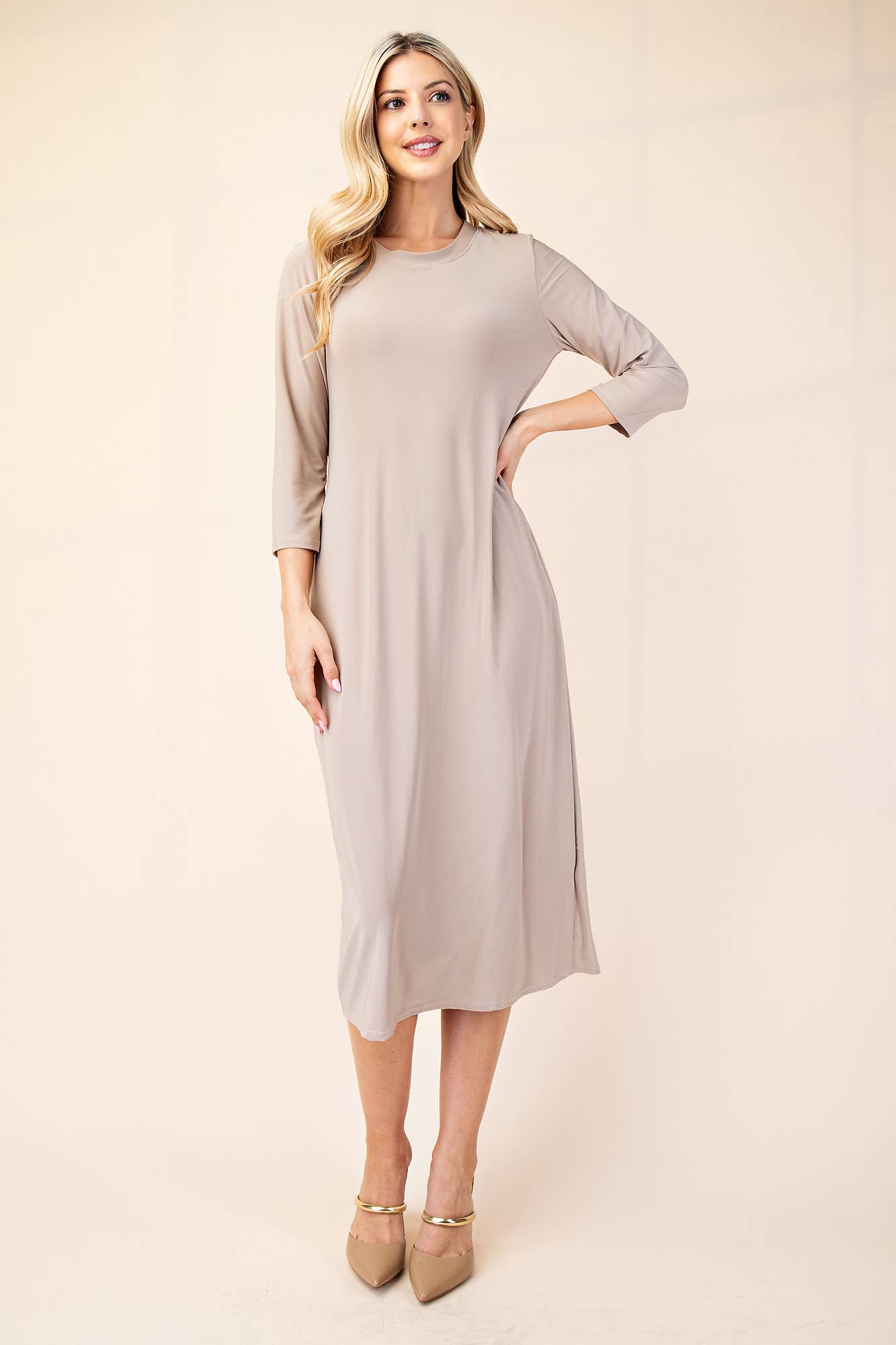 Plus-Size Layering Dress