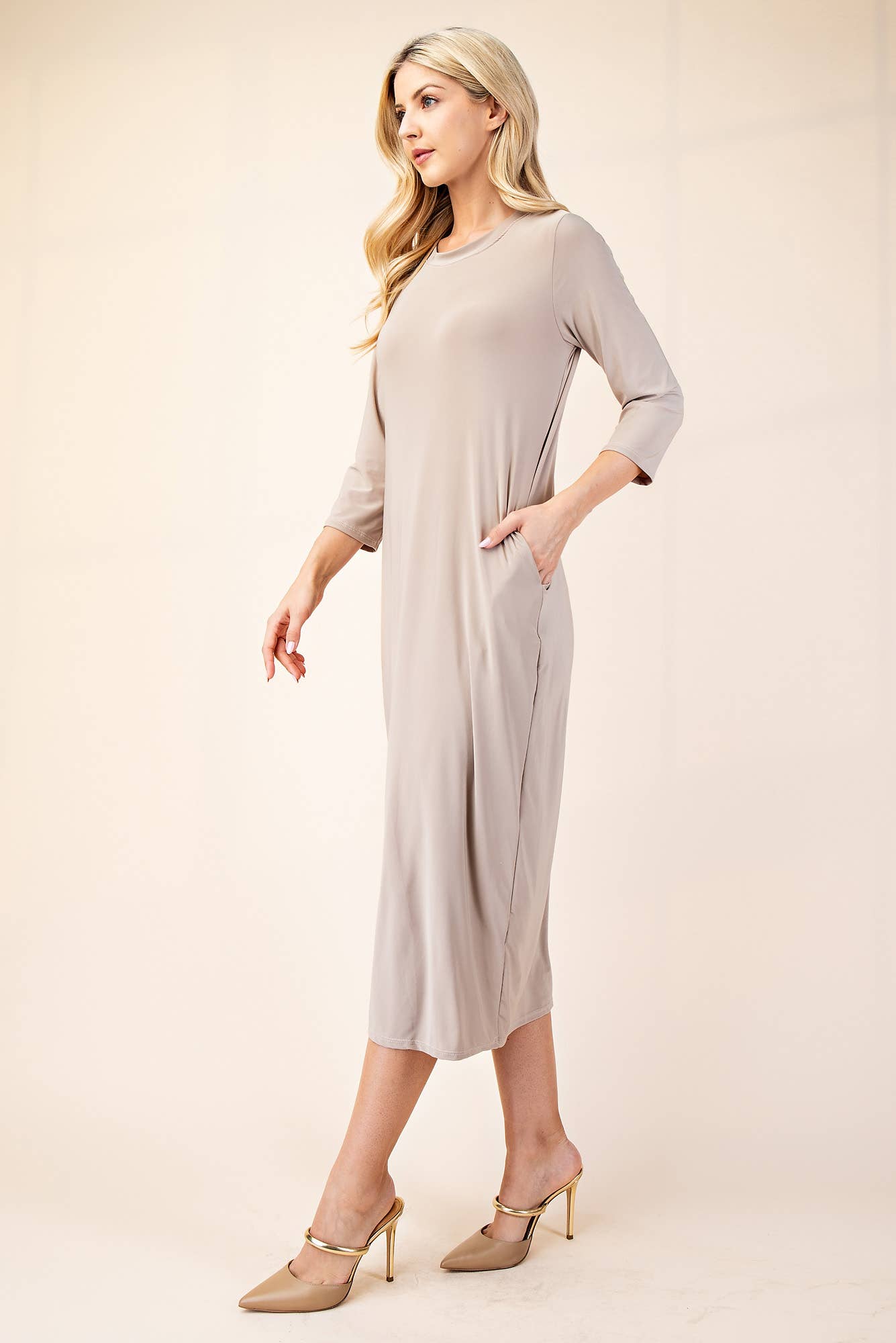 Plus-Size Layering Dress