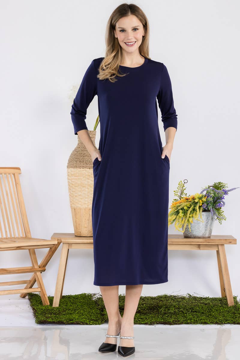 Plus-Size Layering Dress