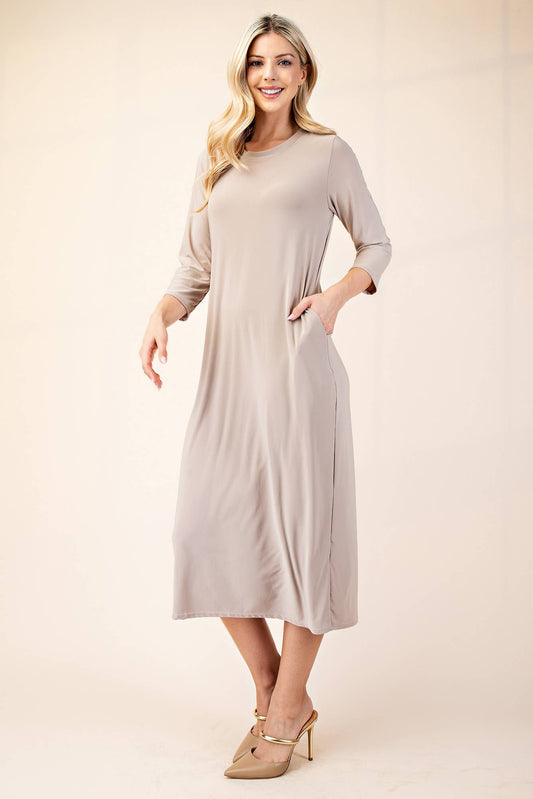 Plus-Size Layering Dress