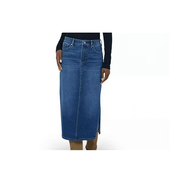 Ladies' Denim Skirt Midi