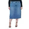 Ladies' Denim Skirt Midi