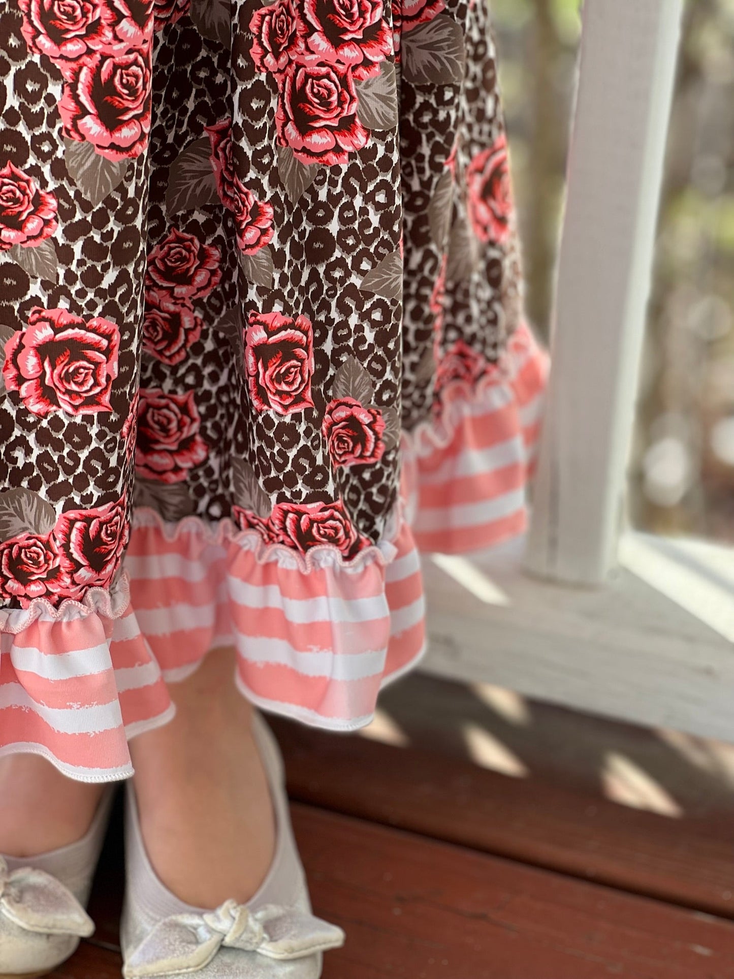 Darling Riley Dress Pink Leopard