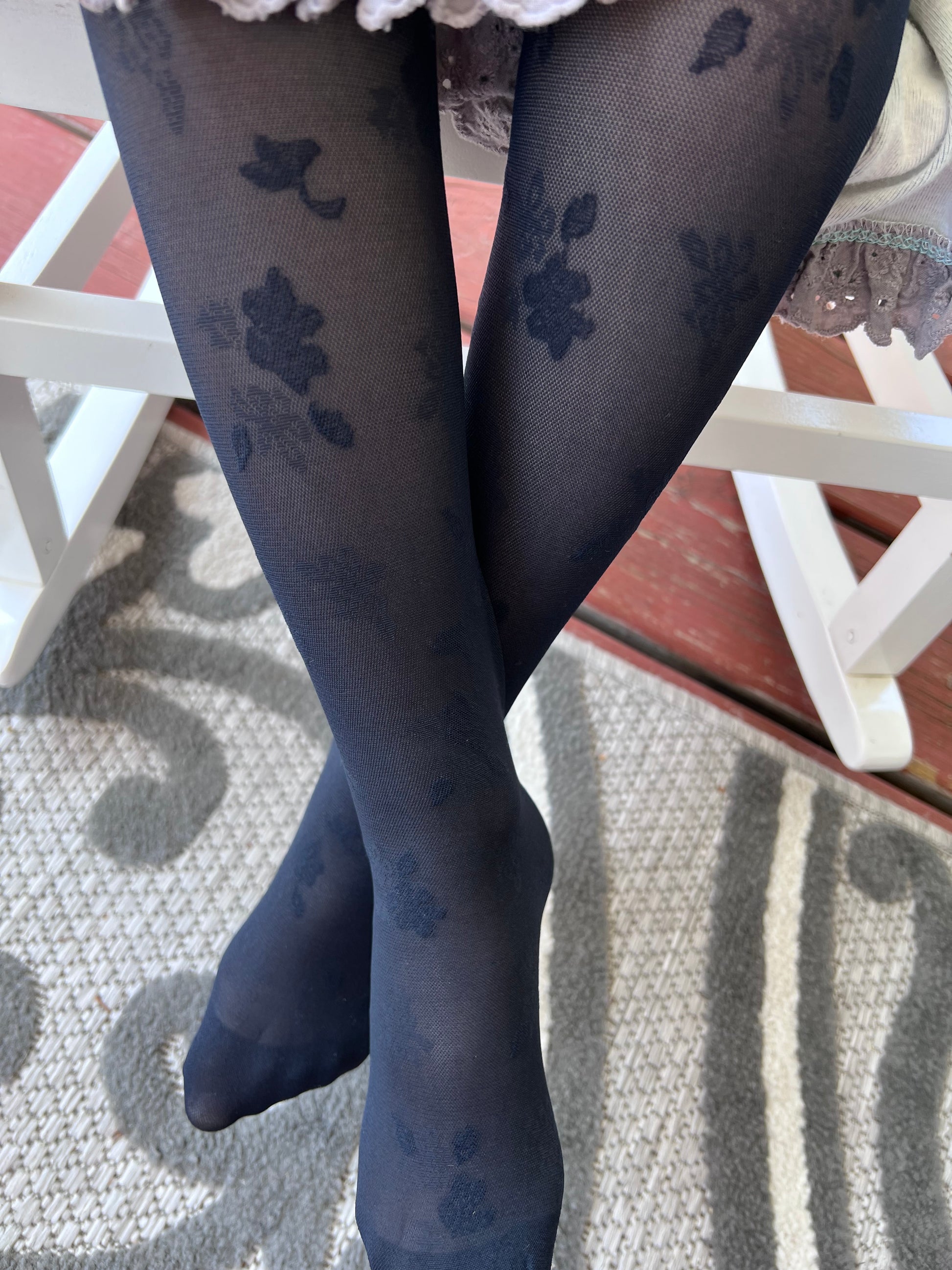 Floral Lace Tights – Cupcake Zoo Fashion